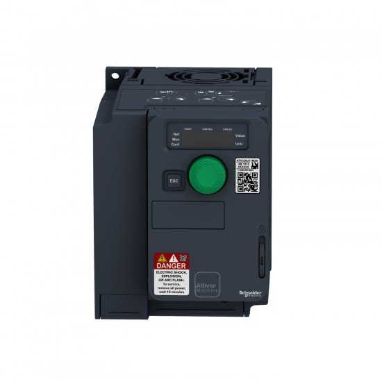 ATV320U11M2C variable speed drive, Altivar Machine ATV320, 1.1kW, 200 to 240V, 1 phase, compact