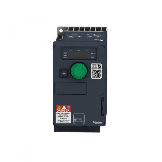 ATV320U07M2C variable speed drive, Altivar Machine ATV320, 0.75kW, 200 to 240V, 1 phase, compact.