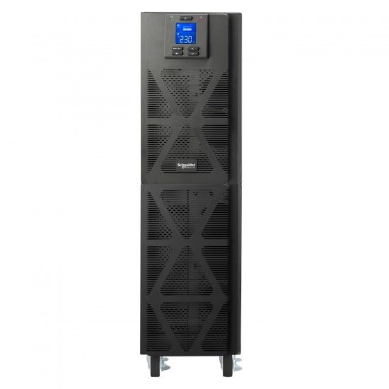SRVS10KI Easy UPS 1 Ph On-Line, 10kVA/10kW, Tower, 230V, 1x Hard wire 3-wire(1P+N+E) outlet, Intelligent Card Slot, LCD