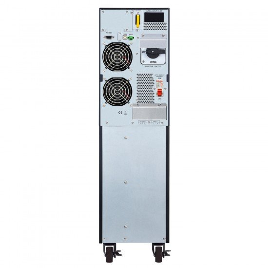 SRVS6KI Easy UPS 1 Ph On-Line, 6kVA/6kW, Tower, 230V, 1x Hard wire 3-wire(1P+N+E) outlet, Intelligent Card Slot, LCD