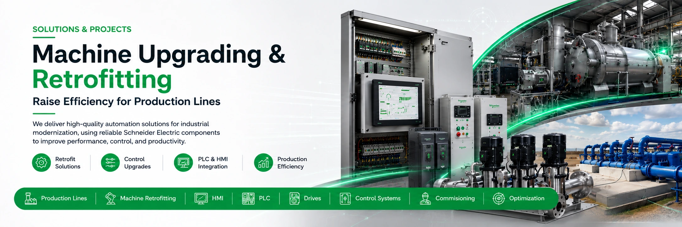 Some of Platinum Group's work in control electric panel building, commissioning and startups.